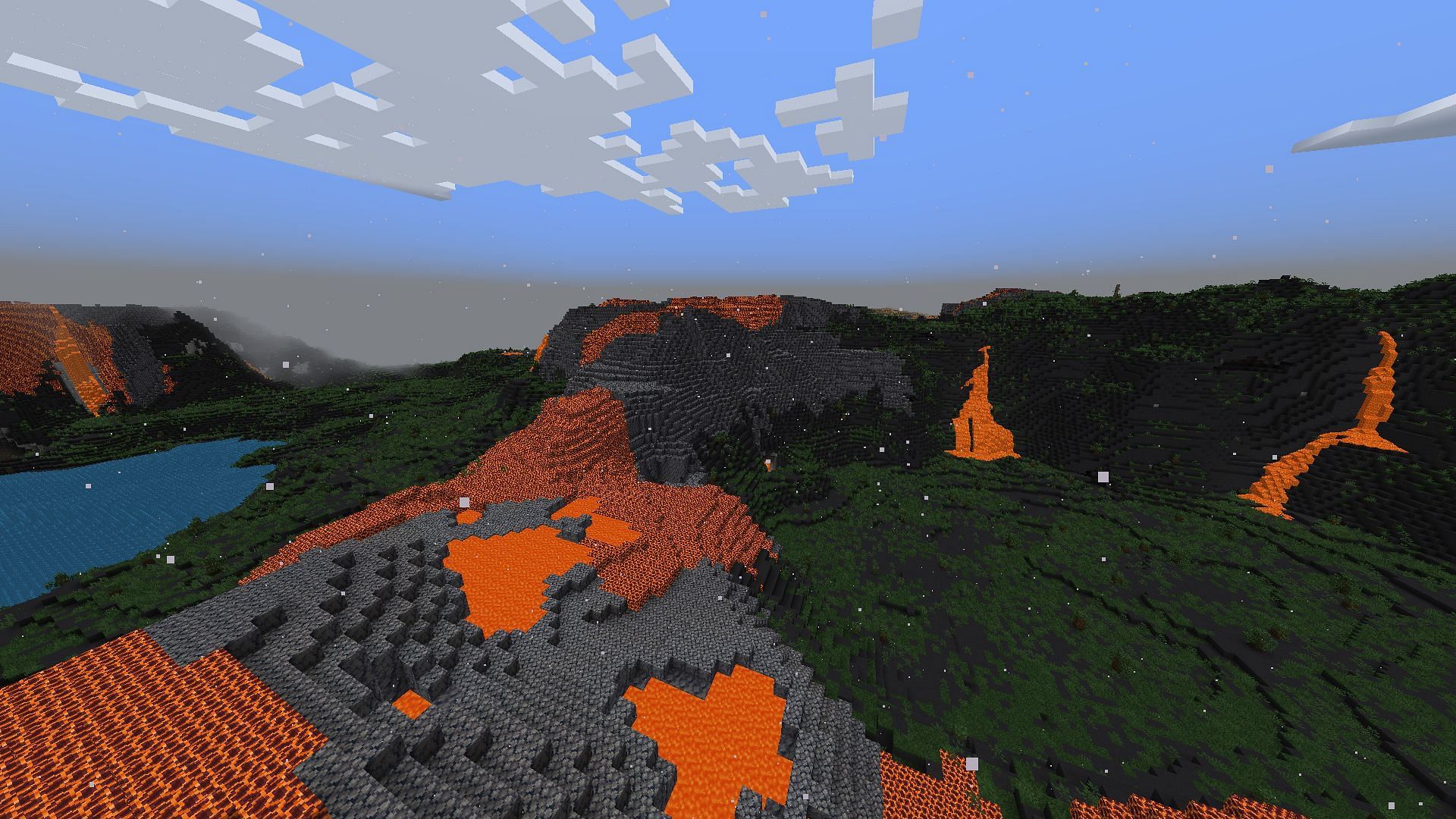Biomes O' Plenty is the perfect mod to add a bunch of new biomes (Image via Mojang Studios || CurseForge/Forstride)
